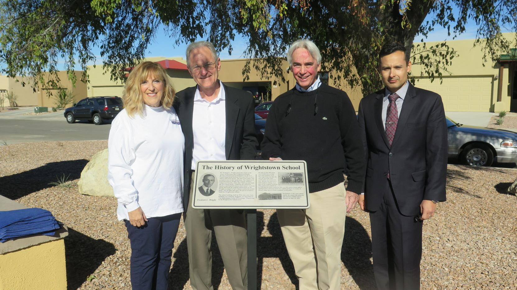 Former Wrightstown Elementary dedicated as Tucson housing community
